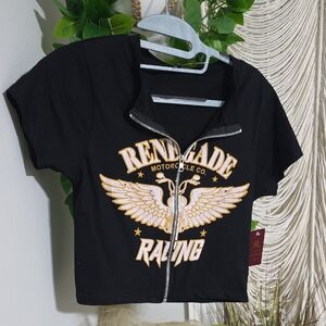 Renegade Black and Gold Short Sleeve Tee